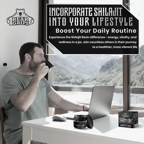 Vista 5 de Shilajit Pure Himalayan Organic - Pure Himalayan Shilajit Supplement - Original Shilajit for Men Pure Shilajit Resin
