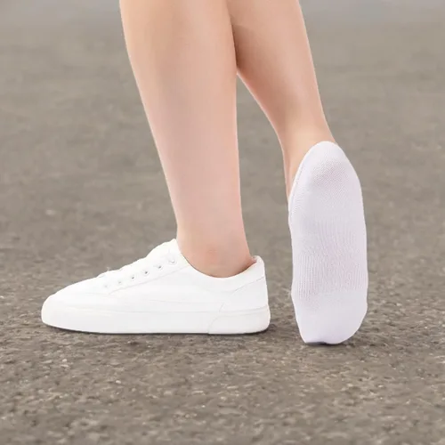 Vista 9 de IDEGG Calcetines invisibles para mujeres y hombres, de corte bajo al tobillo, cortos, antideslizantes, atléticos, para correr, novedosos