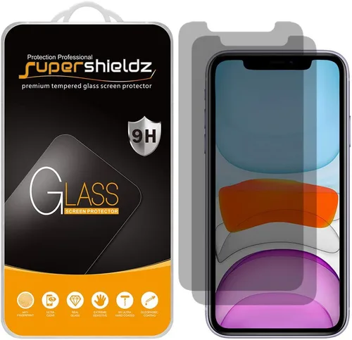 Vista 11 de Supershieldz (Juego de 2) (Privacidad) Protector de pantalla anti espía diseñado para iPhone Air (16.5 cm), de vidrio templado, antiarañazos, sin
