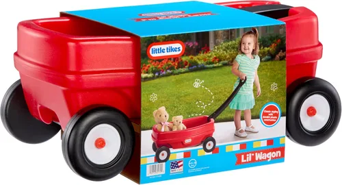 Vista 7 de Little Tikes – Lil 'Wagon, rojo