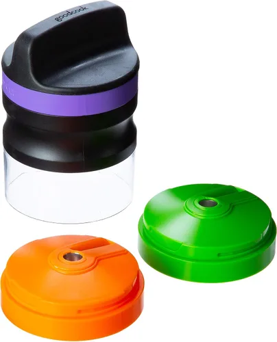 Vista 3 de Good Cook 10807 Spiralizer - Cortador de verduras de mano, 3 en 1, cortador en espiral de verduras de alta resistencia, máquina para hacer