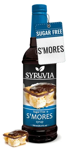 Vista 22 de Jarabe de café sin azúcar Syruvia, jarabe con sabor a caramelo para bebidas, lattes y postres – 25.4 fl oz