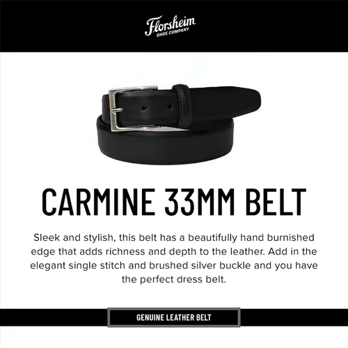 Vista 2 de Florsheim Carmine 33mm Belt Mens