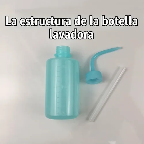 Vista 6 de Valchoose Botella exprimible de 8.5 fl oz, botella de lavado premium LDPE Azul