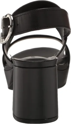 Vista 3 de Aerosoles Sandalia de tacón elegante para mujer, Cuero negro
