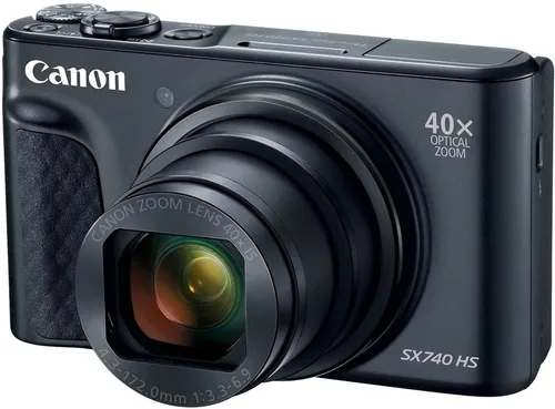 Vista 2 de Canon PowerShot SX740 HS - Cámara digital Sensor CMOS de 20.3 MP, zoom óptico 40x, video UHD 4K, Wi-Fi y Bluetooth Cámara compacta de apuntar