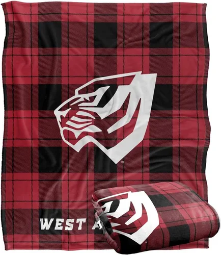 Vista 81 de LOGOVISION St John's University Campus Plaid Spirit Silky Touch Manta súper suave 36 x 58 pulgadas