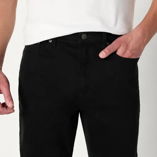 Vista 5 de Amazon Essentials - Pantalones vaqueros de elástico bajo de corte recto para hombre