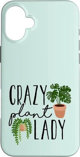 Vista 23 de Crazy Plant Lady - Cute Plant Lovers Gardening Theme Case for iPhone 17