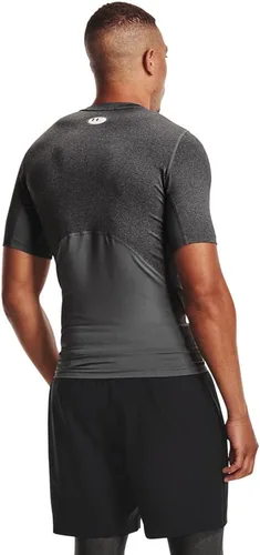 Vista 2 de Under Armour HeatGear - Camiseta de compresión de manga corta para hombre