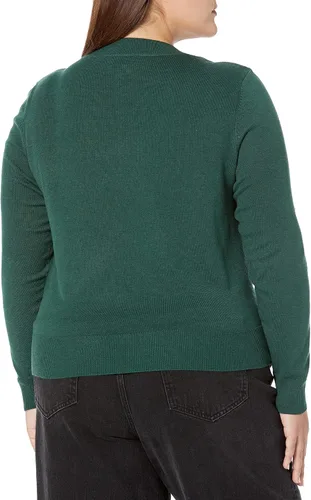 Vista 5 de The Drop Sudadera Edwin Essential con cuello en V para mujer