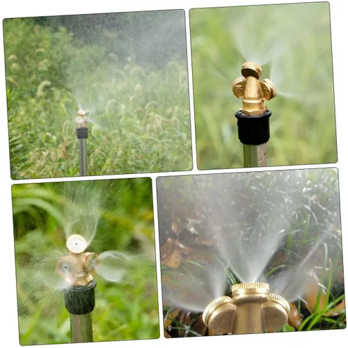 Vista 4 de BESTonZON Boquilla de boquilla de pulverización de manguera de agua pulverizadora Boquilla Mister Cabezales de riego Accesorios de rociadores
