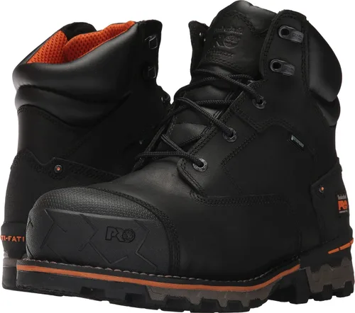 Vista 12 de Timberland PRO Botas de trabajo industriales para hombre de 6.0 pulgadas, Boondock, con puntera de composite, impermeables y aisladas