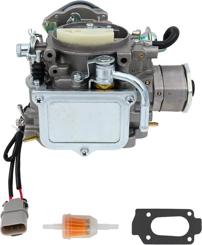 Vista 5 de Carburador de 2 cilindros para motores Nissan Pickup 720 2.4L Z24 1983-1986 para Nissan Bluebird Caravan Pathfinder Atras Truck Vanette Panel Van