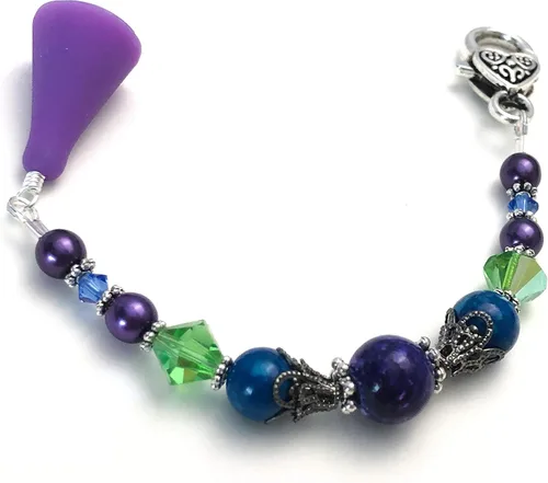 Vista 2 de Beaded Scissor Fob Jewelry with Tip Cover