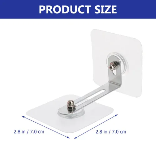 Vista 2 de Cabilock Ganchos adhesivos para muebles de pared, anclaje de pared, anclajes de punta autoadhesiva para TV