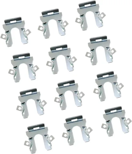 Vista 6 de Carcasa de faro ajustando pivote con clips de retención de acero compatible con Ford F250 F350 F450 Bronco Lincoln Mercury F2AB13N020AA MMO05268 12