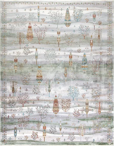 Vista 17 de Gertmenian Alfombra contemporánea para interiores, estándar de 5 x 7, apta para mascotas, ideal para zonas de alto tráfico en sala de estar