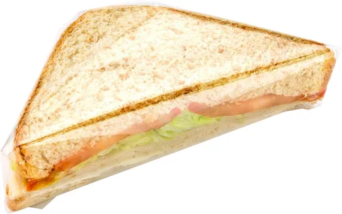 Vista 5 de Restaurantware -Envolturas de plástico para alimentos de 7 pulgadas, 100 hojas de plástico precortadas para alimentos - Alta claridad