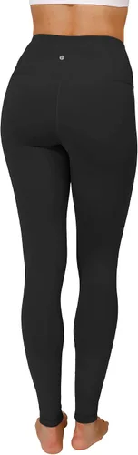Vista 4 de 90 Degree By Reflex Leggings de entrenamiento elásticos en 4 direcciones con control de abdomen y cintura alta