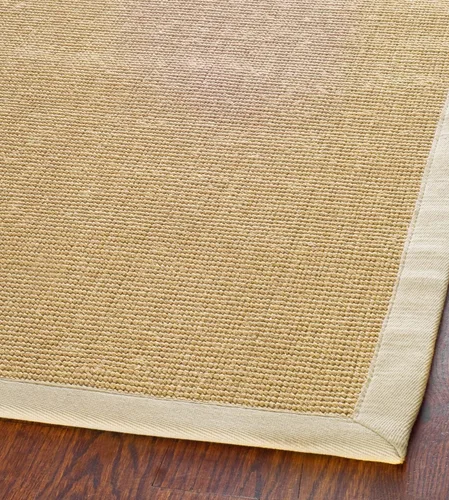 Vista 15 de Alfombra de sisal Safavieh, de color maíz y negro, tejida a mano, de la colección de fibras naturales; 5 x 8 pulgadas, NF441A, Tela, Gris / Gris