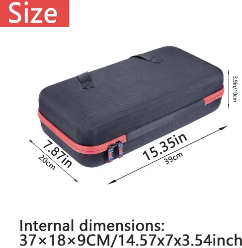 Vista 2 de khanka Funda de repuesto rígida para sierra recíproca inalámbrica Milwaukee M18 FUEL Hackzall 2719-20, solo funda