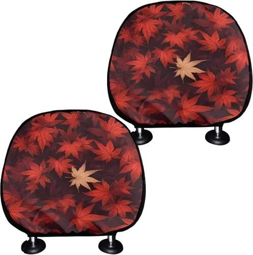 Vista 28 de Funda personalizada para reposacabezas de asiento de automóvil, regalos personalizables, transpirables, paquete de 2 fundas de cojín para asiento