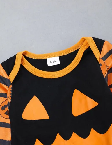 Vista 5 de Mameluco para bebé recién nacido, traje de Halloween, conjunto de regalo