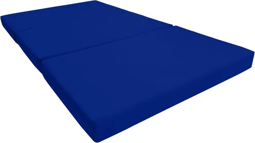 Vista 14 de Shikibuton Cama plegable en 3, espuma de alta densidad de 1.8 lbs, tamaño Twin, Full, Queen, colchones plegables. Turquesa