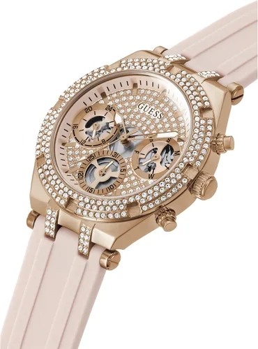 Vista 4 de GUESS Ladies Sport Multifunction Crystal Cut-Thru 38mm Watch