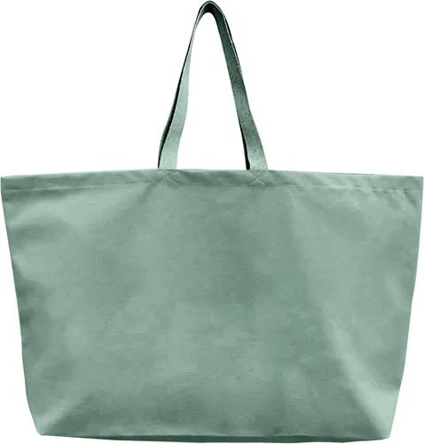 Vista 16 de Bolsa de lona grande, extra grande, para compras, playa, reutilizable, más grande, bolsa sólida lisa de 28 x 8 x 16 pulgadas Largest Plain Solid