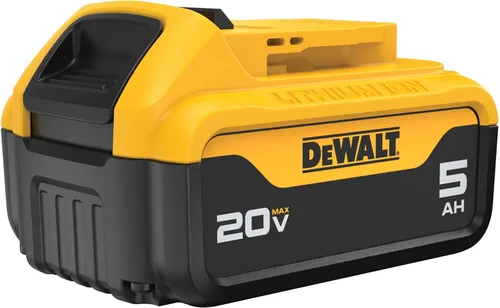 Vista 9 de DEWALT Batería 20V MAX, POWERSTACK, Más Potencia Más Compacta, Batería Recargable de Iones de Litio 5Ah (DCBP520)