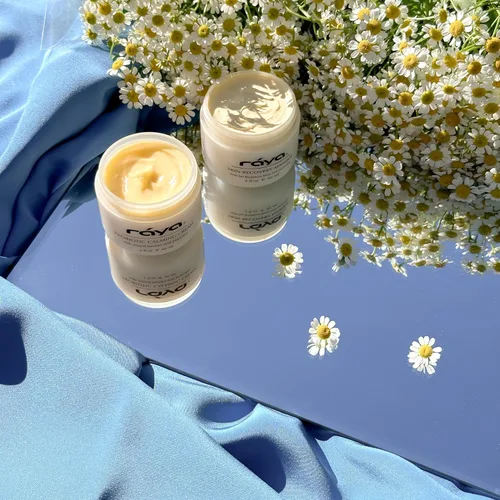 Vista 9 de Raya Crema calmante probiótica (309) Crema facial hidratante, antienvejecimiento y calmante para pieles sensibles, irritadas y maduras Alivia