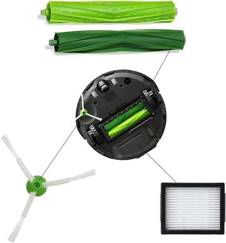 Vista 6 de Piezas de repuesto para iRobot Roomba i7 i7+ i8 i8+ i1 i2 i3 i3+ i4 i4+ i6 i6+ E5 E6 E7 j6 j7 j7+/Plus E, I y J Series Robot Aspirador, 1 juego