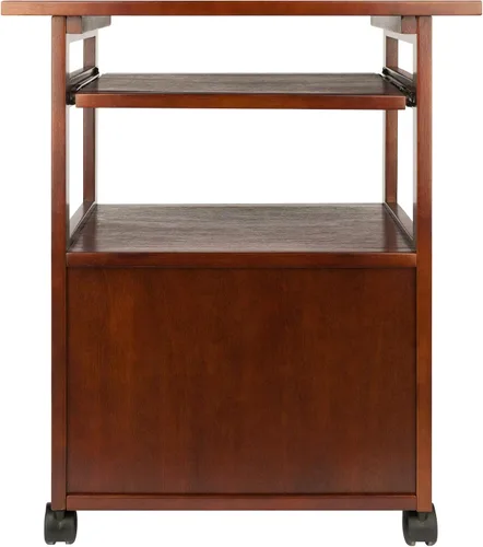 Vista 4 de Winsome Wood carro/soporte para impresora con espacio para teclado