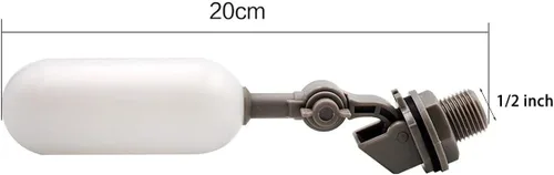 Vista 3 de Válvula de flotador, 1 unidad, válvulas de control de nivel de agua totalmente automáticas de acero inoxidable 304, válvula de bola flotante