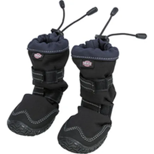 Vista 21 de Zapatos para perros Trixie 19410 Negro
