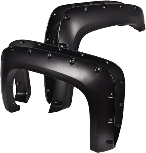 Vista 13 de Guardabarros G-PLUS 4 piezas para Chevy Silverado GMC Sierra 1999-2006 Also Fit Suburban & Yukon XL 2000-2006/Avalanche 2002-2006,Fit