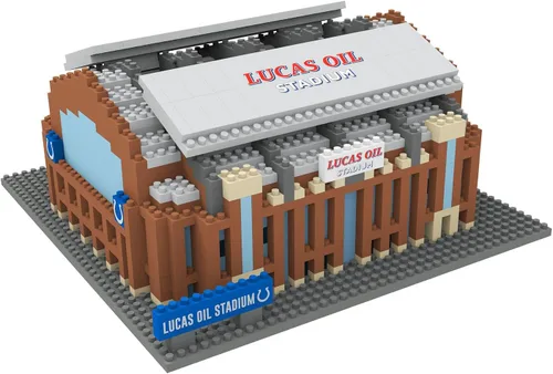 Vista 9 de FOCO NFL Bloques de construcción unisex para adultos 3D Mini BRXLZ con forma de estadio del equipo de la NFL