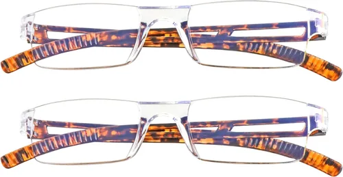 Vista 9 de LifeArt 2/4 pares de anteojos de lectura, anteojos con filtro de luz azul, anteojos para computadora para hombres y mujeres, marco de anteojos