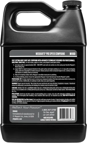 Vista 4 de Líquido de pulido Meguiar's M100 Mirror Glaze Pro Speed Compound