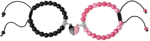 Vista 10 de XIANNVXI Pulseras para Parejas Pulseras a Juego para Él y Ella Pulseras para Regalos de Pareja