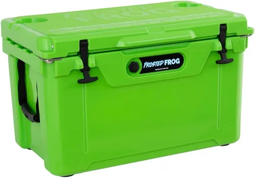Vista 7 de Frosted Frog Enfriador aislado rotomoldeado de 45 cuartos de galón
