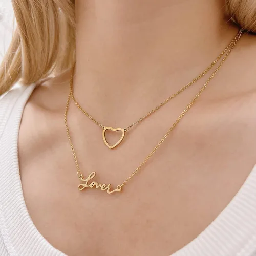 Vista 4 de PNYFIL 4Pcs Heart Earrings TS Earrings lover necklace Lover Eras Tour Earrings Concert Outfits For Women Heart Earrings Dangle Reputation Speak Now
