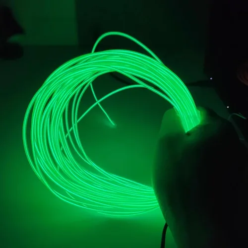 Vista 15 de Tira de luces LED de 360° – con opciones de alimentación de batería/USB – Luces LED flexibles para dormitorio, decoración del hogar, diseños