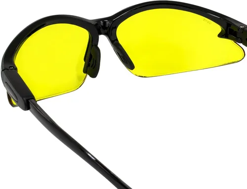 Vista 8 de Gafas de sol de seguridad con lentes amarillas, ideales para deportes de tiro