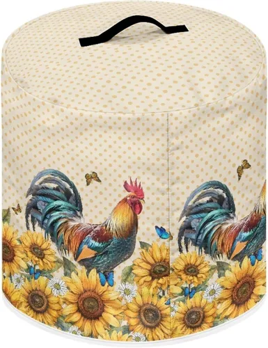 Vista 2 de Cozeyat Cubierta para olla a presión de gallo, antiestática para olla a presión eléctrica de 3 cuartos de galón, cubierta para electrodomésticos