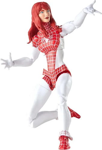 Vista 5 de Spider-Man Marvel Legends Series - Figura de acción de 6 pulgadas y Spinneret, paquete de 2, incluye 10 accesorios
