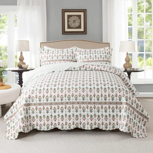 Vista 19 de Travan Juegos de Edredón de 2 Piezas Twin con Sham, Ropa de Cama de Gran Tamaño, Colcha Reversible, Juego de Cubrecama Suave, Tamaño Twin