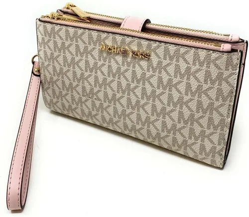 Vista 2 de Michael Kors - Cartera de viaje con doble cremallera, de PVC